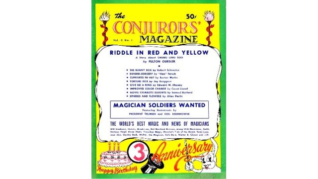 The New Conjurors' Magazine: Volume 3 (Mar 1947 by Walter Gibson The New Conjurors Magazine: Volume 3 (Mar 1947 by Walter Gibson