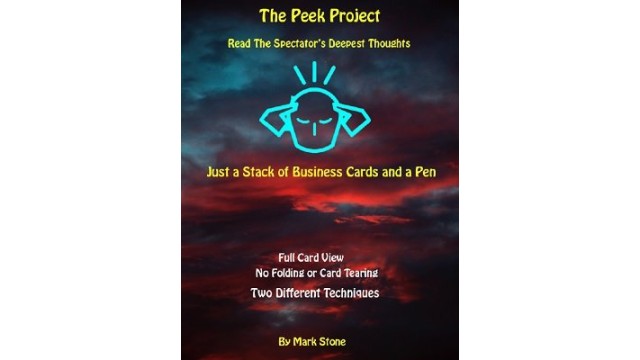 The Peek Project by Mark Stone The Peek Project by Mark Stone