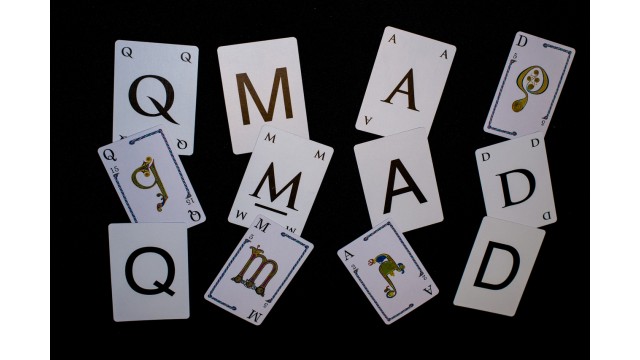 The Quasi-Memorized Alphabet Deck by Stephen Faraone The Quasi-Memorized Alphabet Deck by Stephen Faraone