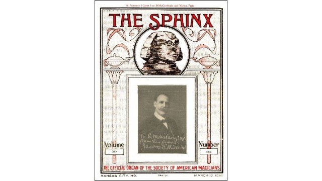 The Sphinx Volume 19 (Mar 1920 - Feb 1921) by Albert M. Wilson The Sphinx Volume 19 (Mar 1920 - Feb 1921) by Albert M. Wilson