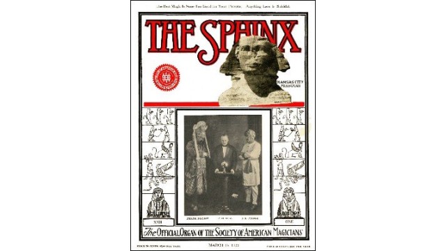 The Sphinx Volume 22 (Mar 1923 - Feb 1924) by Albert M. Wilson The Sphinx Volume 22 (Mar 1923 - Feb 1924) by Albert M. Wilson