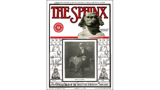 The Sphinx Volume 24 (Mar 1925 - Feb 1926) by Albert M. Wilson The Sphinx Volume 24 (Mar 1925 - Feb 1926) by Albert M. Wilson