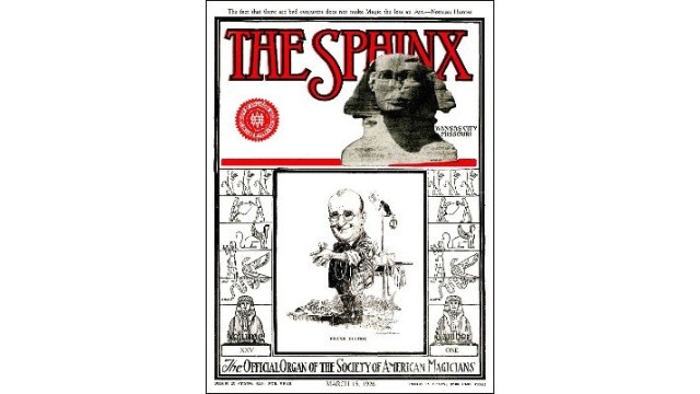 The Sphinx Volume 25 (Mar 1926 - Feb 1927) by Albert M. Wilson The Sphinx Volume 25 (Mar 1926 - Feb 1927) by Albert M. Wilson