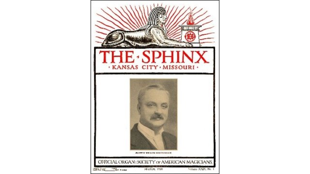 The Sphinx Volume 29 (Mar 1930 - Feb 1931) by John Mulholland The Sphinx Volume 29 (Mar 1930 - Feb 1931) by John Mulholland