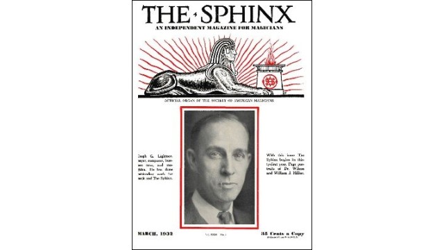 The Sphinx Volume 31 (Mar 1932 - Feb 1933) by John Mulholland The Sphinx Volume 31 (Mar 1932 - Feb 1933) by John Mulholland