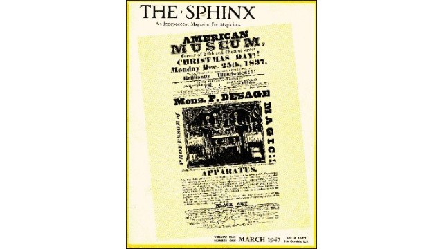 The Sphinx Volume 46 (Mar 1947 - Feb 1948) by John Mulholland The Sphinx Volume 46 (Mar 1947 - Feb 1948) by John Mulholland