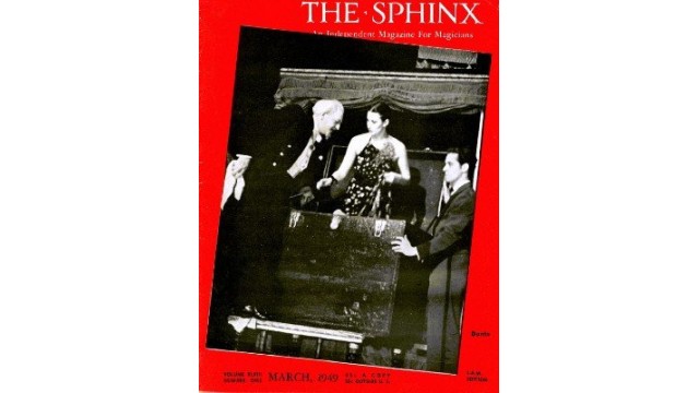 The Sphinx Volume 48 (Mar 1949 - Feb 1950) by John Mulholland The Sphinx Volume 48 (Mar 1949 - Feb 1950) by John Mulholland
