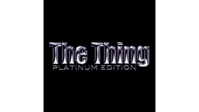 The Thing Platinum Edition by Bill Abbott The Thing Platinum Edition by Bill Abbott