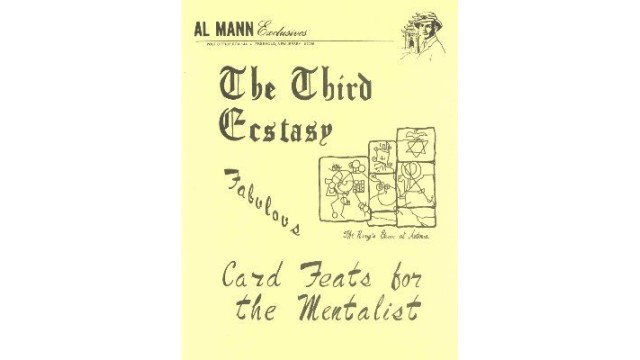 The Third Ecstasy by Al Mann The Third Ecstasy by Al Mann