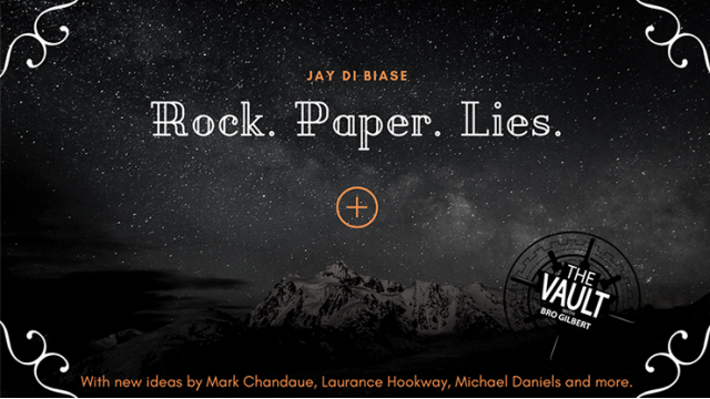 The Vault - Rock Paper Lies Plus (Video+Pdf) by Jay Di Biase The Vault - Rock Paper Lies Plus (Video+Pdf) by Jay Di Biase