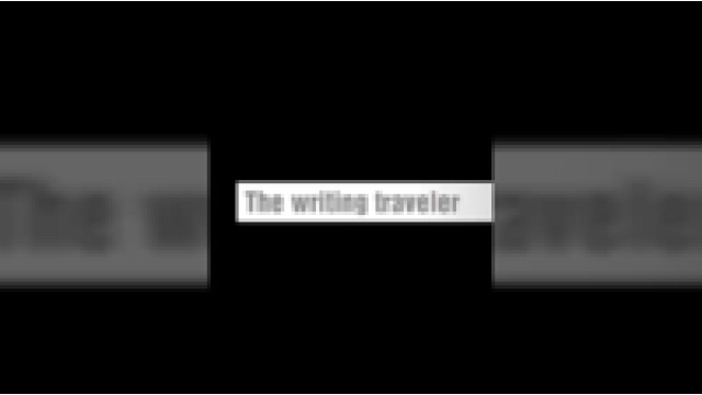 The Writing Traveler by Frederick Hoffmann The Writing Traveler by Frederick Hoffmann