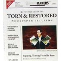 Torn & Restored Newspaper by Ben Salinas