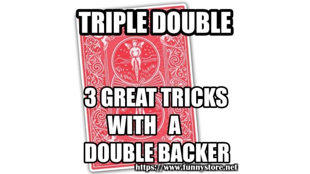 Triple Double: 3 Great Tricks With A Double Backe by Jeremy Luton Triple Double: 3 Great Tricks With A Double Backe by Jeremy Luton