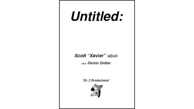 Untitled by Scott Xavier Untitled by Scott Xavier