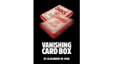 Vanishing Card Box by Alexander De Cova Vanishing Card Box by Alexander De Cova