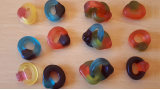 Visible Linking Jelly Sweet Gummy Finger Rings by Jonathan Royle Visible Linking Jelly Sweet Gummy Finger Rings by Jonathan Royle