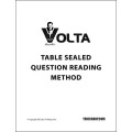 Volta Table Sealed Question Reading Method by Burling Hull