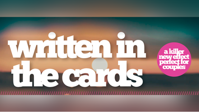 Written In The Cards Deluxe by Jamie Daws Written In The Cards Deluxe by Jamie Daws