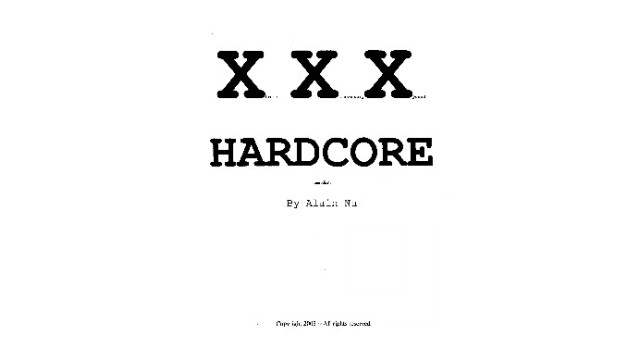 Xxx Hardcore Mentalism by Alain Nu Xxx Hardcore Mentalism by Alain Nu