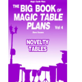 The Big Book Of Magic Table Plans Vol 4 - Novelty Tables by Steve Kovarez The Big Book Of Magic Table Plans Vol 4 - Novelty Tables by Steve Kovarez