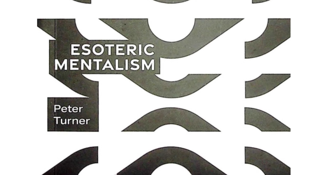 Esoteric Mentalism by Peter Turner - Cups & Balls & Eggs & Dice Magic Esoteric Mentalism by Peter Turner - Cups & Balls & Eggs & Dice Magic