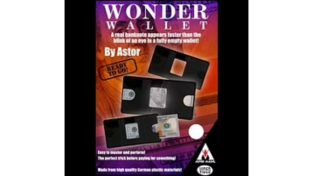 Wonder Wallet By Astor - Money & Coin Tricks Wonder Wallet By Astor - Money & Coin Tricks