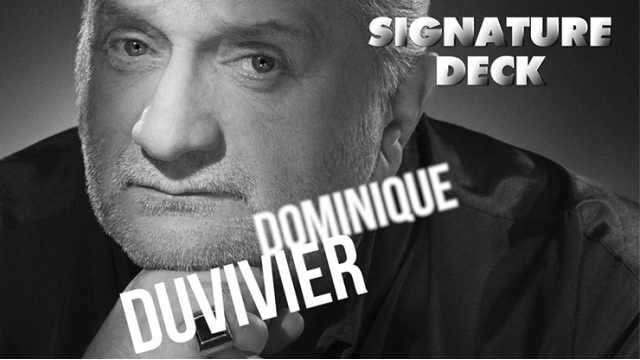 Signature Deck By Dominique Duvivier - Card Tricks Signature Deck By Dominique Duvivier - Card Tricks