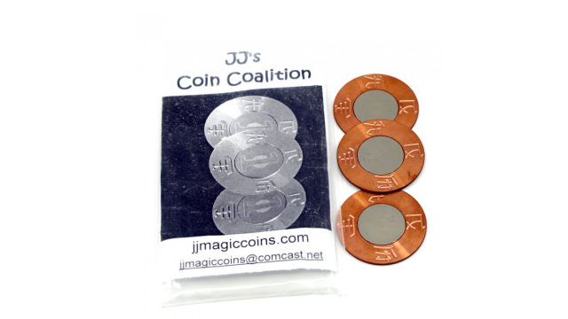 JJ's Coin Coalition By John Jurney - Money & Coin Tricks JJ's Coin Coalition By John Jurney - Money & Coin Tricks