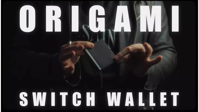 Origami Switch Wallet by Lewis Le Val - Mentalism Origami Switch Wallet by Lewis Le Val - Mentalism