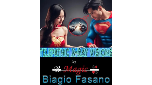 Telepathic X-Ray Visionn: The Catch of the Superhero by Biagio Fasano (B. Magic) - 2024 Telepathic X-Ray Visionn: The Catch of the Superhero by Biagio Fasano (B. Magic) - 2024