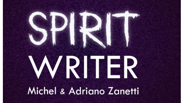 Spirit Writer by Michel and Adriano Zanetti (New 2024) - 2024 Spirit Writer by Michel and Adriano Zanetti (New 2024) - 2024
