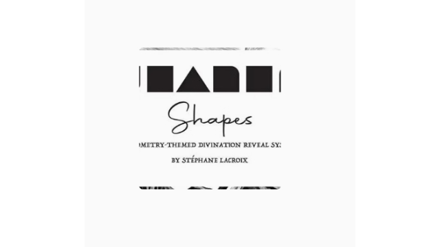 Shapes by Stephane Lacroix - 2024 Shapes by Stephane Lacroix - 2024