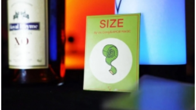 Size by Viki Gong and Amor Magic (Gimmick Not Included) - Card Tricks Size by Viki Gong and Amor Magic (Gimmick Not Included) - Card Tricks
