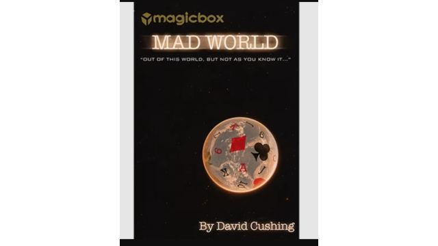 Mad World by David Cushing - Cups & Balls & Eggs & Dice Magic Mad World by David Cushing - Cups & Balls & Eggs & Dice Magic