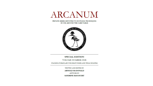 Arnold McDonald - Arcanum Vol 1 - Special Edition - Magic Ebooks Arnold McDonald - Arcanum Vol 1 - Special Edition - Magic Ebooks