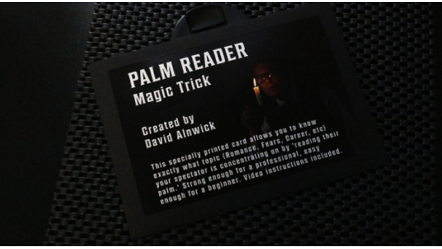 The Palm Reader Card by David Alnwick - 2025 The Palm Reader Card by David Alnwick - 2025