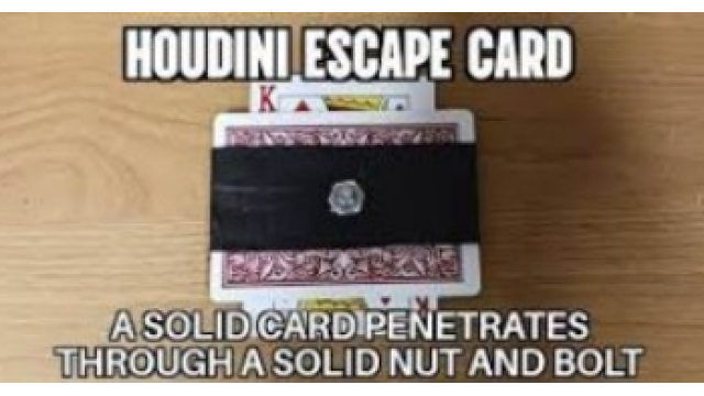 Alfonso Solis - Houdini Escape Card - Card Tricks