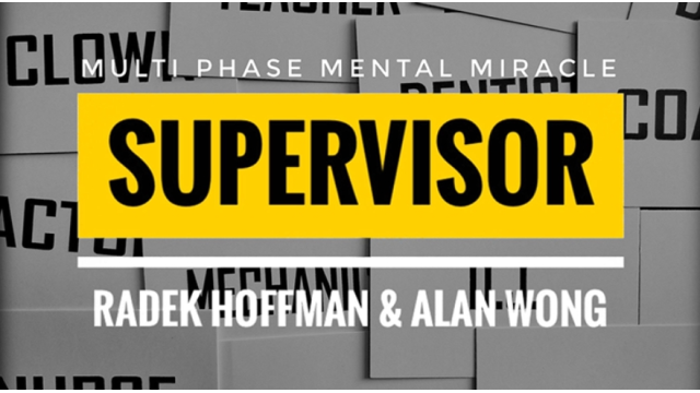 Supervisor by Radek Hoffman (New 2025) - 2025 Supervisor by Radek Hoffman (New 2025) - 2025