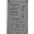Robert Davison - Mysteria, a book of modern magical marvels for magicians Robert Davison - Mysteria, a book of modern magical marvels for magicians