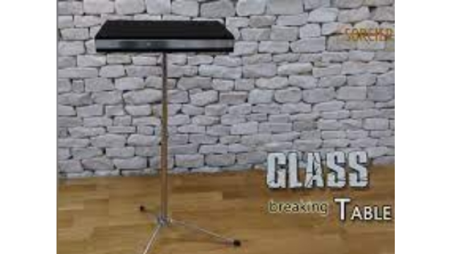 Sorcier Magic - Glass Breaking Table - Magic DVDs
