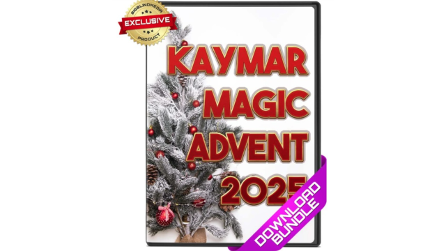 Magic Advent Calendar 2025 – 24 exclusive tricks from Liam Montier - 2025 Magic Advent Calendar 2025 – 24 exclusive tricks from Liam Montier - 2025