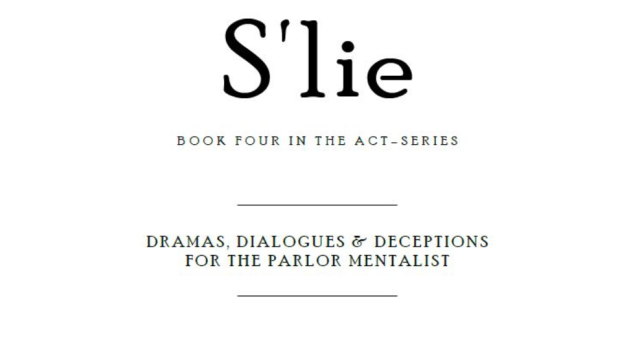 Mick Ayres - S'lie - THE ACT SERIES (Book Four) - Magic Ebooks Mick Ayres - S'lie - THE ACT SERIES (Book Four) - Magic Ebooks