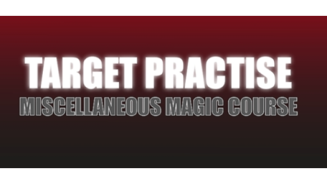 Lloyd Barnes - Target Practise - Magic DVDs Lloyd Barnes - Target Practise - Magic DVDs
