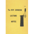 Roy Johnson - Lecture Notes