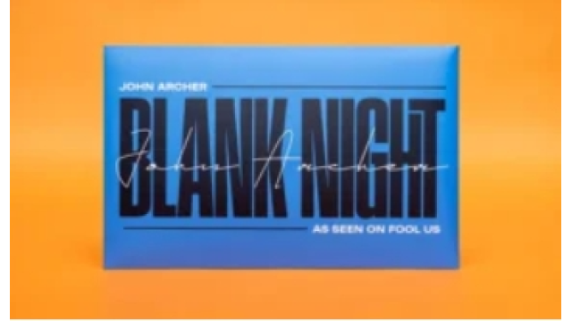 John Archer – Blank Night 2025 - 2025 John Archer – Blank Night 2025 - 2025