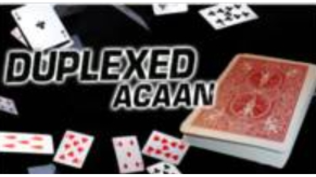 Totally Magic - Duplexed ACAAN - Card Tricks