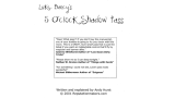 Luke Dancy - 5 O'Clock Shadow Pass Luke Dancy - 5 O'Clock Shadow Pass