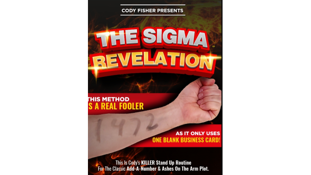 Cody Fisher - The Sigma Revelation - Magic Ebooks Cody Fisher - The Sigma Revelation - Magic Ebooks