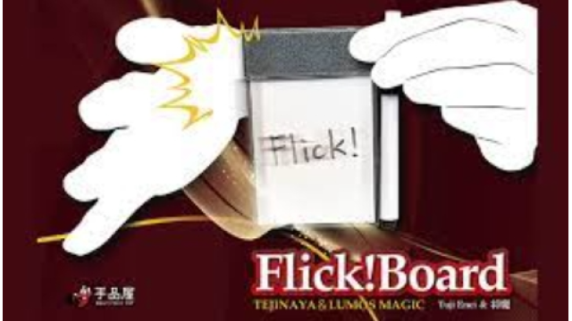 Tejinaya & Lumos Magic - Flick! Whiteboard - Magic DVDs Tejinaya & Lumos Magic - Flick! Whiteboard - Magic DVDs