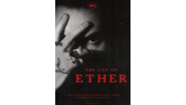 The List of Ether By Lewis Le Val - Magic Ebooks The List of Ether By Lewis Le Val - Magic Ebooks